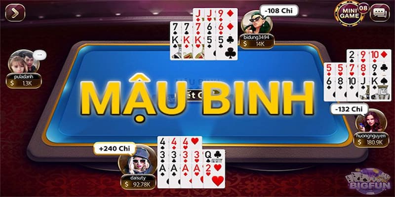 Các nguyên tắc cơ bản của trò chơi mậu binh trên F8BET